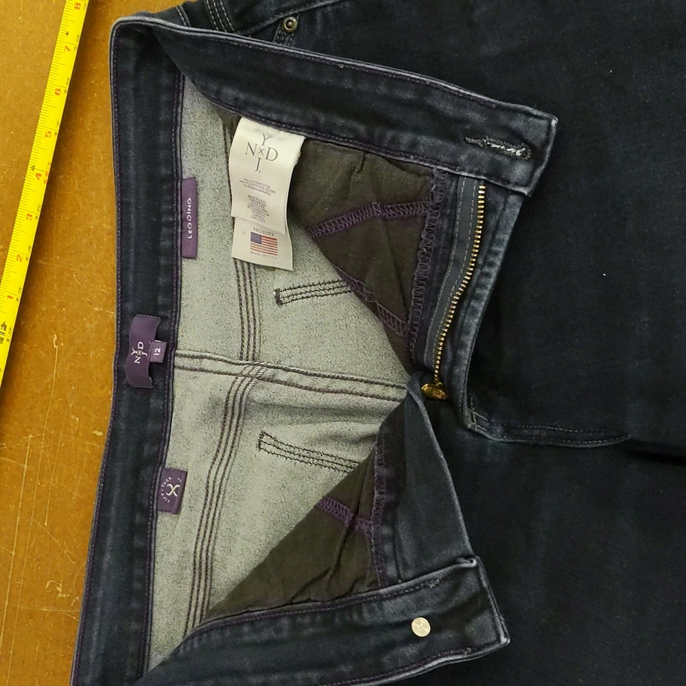 NYDJ Dark Wash Jeans 12